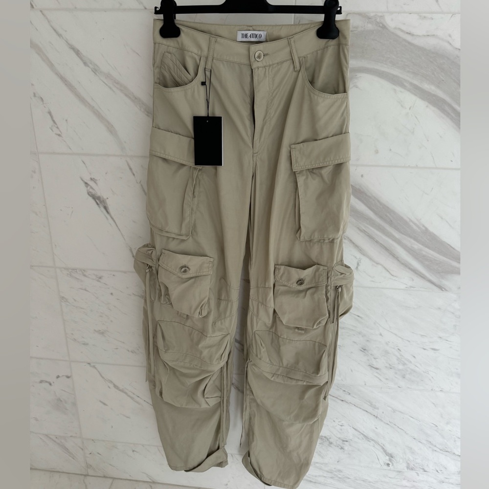 Brand new Attico cargo pants